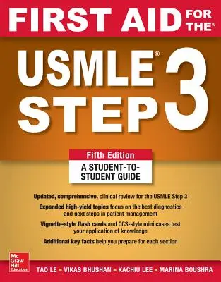First Aid for the USMLE Step 3, piate vydanie - First Aid for the USMLE Step 3, Fifth Edition
