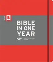 NIV Journalling Bible in One Year - Červená - NIV Journalling Bible in One Year - Red