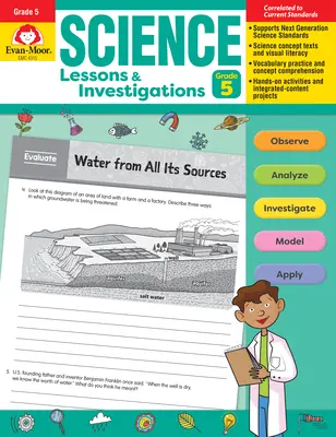 Vedecké lekcie a vyšetrovania, 5. ročník - Science Lessons and Investigations, Grade 5