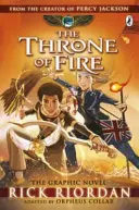 Ohnivý trón: Grafický román (Kaneove kroniky, kniha 2) - Throne of Fire: The Graphic Novel (The Kane Chronicles Book 2)