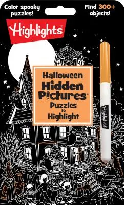 Halloween Skryté obrázky Hádanky na zvýraznenie - Halloween Hidden Pictures Puzzles to Highlight