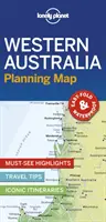 Lonely Planet Západná Austrália Plánovacia mapa 1 - Lonely Planet Western Australia Planning Map 1