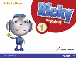 Robot Ricky 1 kniha aktivít - Ricky The Robot 1 Activity Book