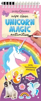 Aktivity Wipe Clean: [S fantastickými samolepkami] - Wipe Clean Activities: Unicorn Magic [With Fantastical Stickers]