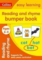 Čítanie a rýmovačka Vek 3-5 rokov - ideálne na domáce učenie - Reading and Rhyme Bumper Book Ages 3-5 - Ideal for Home Learning