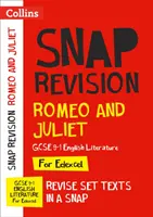 Romeo a Júlia: Edexcel GCSE 9-1 English Literature Text Guide - Ideálne pre domáce učenie, skúšky v rokoch 2022 a 2023 - Romeo and Juliet: Edexcel GCSE 9-1 English Literature Text Guide - Ideal for Home Learning, 2022 and 2023 Exams