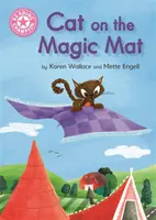 Šampión v čítaní: Mačka na čarovnej podložke - Ružová 1B - Reading Champion: Cat on the Magic Mat - Pink 1B