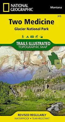 Dve medicíny: Národný park Glacier - Two Medicine: Glacier National Park