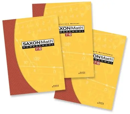 Saxon Math Homeschool 6. ročník - Saxon Math Homeschool 6th Grade