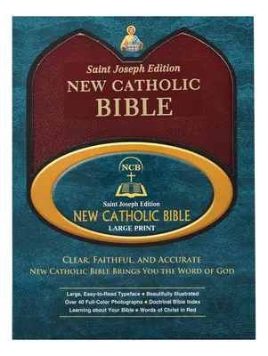 Svätý Jozef Nová katolícka Biblia (veľký typ) - St. Joseph New Catholic Bible (Large Type)