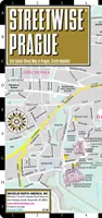 Streetwise Prague Map - Laminovaná mapa centra Prahy, Česká republika - Streetwise Prague Map - Laminated City Center Street Map of Prague, Czech-Republic