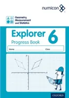 Numicon: Geometria, meranie a štatistika 6 Explorer Progress Book - Numicon: Geometry, Measurement and Statistics 6 Explorer Progress Book