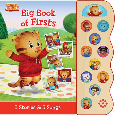 Veľká kniha prvých slov: 5 príbehov a 5 pesničiek - Big Book of Firsts: 5 Stories & 5 Songs