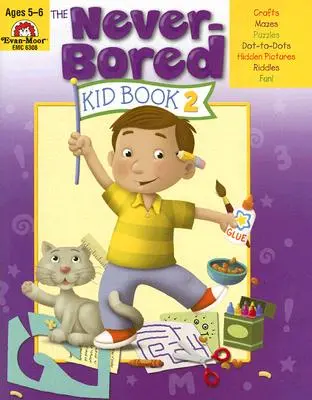 Kniha Nikdy sa nenudím 2 Vek 5-6 rokov - The Never-Bored Kid Book 2 Ages 5-6