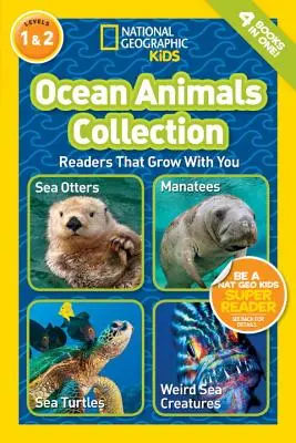 National Geographic Readers: Kolekcia oceánskych živočíchov - National Geographic Readers: Ocean Animals Collection