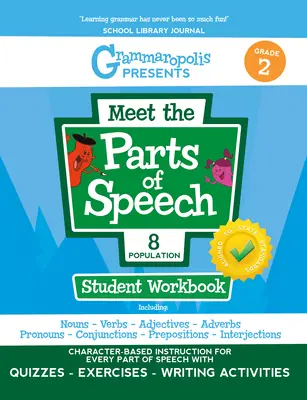 Pracovný zošit Časti reči, 2. ročník - The Parts of Speech Workbook, Grade 2