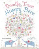 Čmáranice a veselé včely: Vytvorte hravé umenie - Doodle Trees and Happy Bees: Create Playful Art