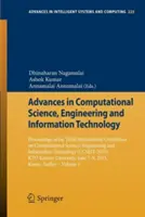 Pokroky vo výpočtovej vede, inžinierstve a informačných technológiách: Zborník príspevkov z tretej medzinárodnej konferencie o počítačovej vede, - Advances in Computational Science, Engineering and Information Technology: Proceedings of the Third International Conference on Computational Science,