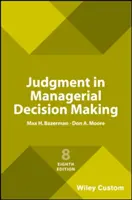 Úsudok v manažérskom rozhodovaní - Judgment in Managerial Decision Making