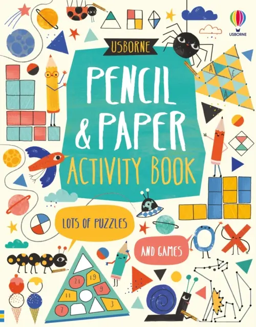 Kniha aktivít s ceruzkou a papierom - Pencil and Paper Activity Book