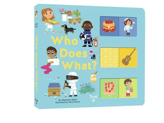 Kto čo robí? A Slide-And-Learn Book - Who Does What?: A Slide-And-Learn Book