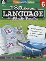 180 dní jazyka pre šiestu triedu - 180 Days of Language for Sixth Grade