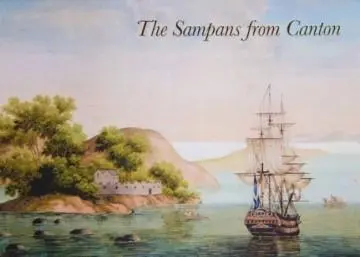 Sampány z Kantonu - čínske gvaše F. H. af Chapmana - Sampans from Canton - F H af Chapman's Chinese Gouaches