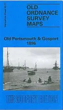 Starý Portsmouth a Gosport 1896 - Hampshire Sheet 83.11 - Old Portsmouth and Gosport 1896 - Hampshire Sheet 83.11