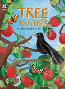 Stromový objaviteľ - Kniha samolepiek a aktivít o prírode - Tree Explorer - Nature Sticker & Activity Book