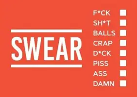 Nadávky - Sprostý spôsob, ako povedať, čo si naozaj myslíte - Swear Vouchers - The Filthy Way to Say What You Really Think