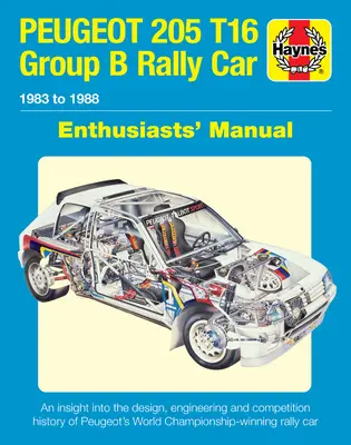 Peugeot 205 T16 Group B Rally Car - 1983 až 1988 - Peugeot 205 T16 Group B Rally Car - 1983 to 1988
