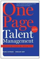 Manažment talentov na jednej strane: Odstránenie zložitosti, pridaná hodnota - One Page Talent Management: Eliminating Complexity, Adding Value