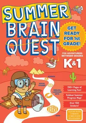 Letné hľadanie mozgu: Medzi ročníkmi K a 1 - Summer Brain Quest: Between Grades K & 1