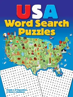 USA Slovné hádanky - USA Word Search Puzzles
