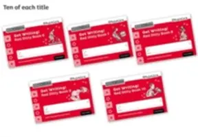 Read Write Inc. Phonics: Get Writing! Červené knižky 6-10 Pack of 50 - Read Write Inc. Phonics: Get Writing! Red Ditty Books 6-10 Pack of 50