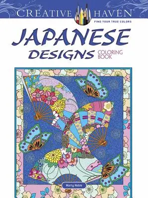 Creative Haven Japonské vzory Omaľovánky - Creative Haven Japanese Designs Coloring Book