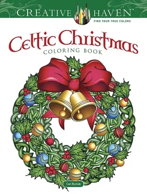 Creative Haven Keltské vianočné maľovanky - Creative Haven Celtic Christmas Coloring Book
