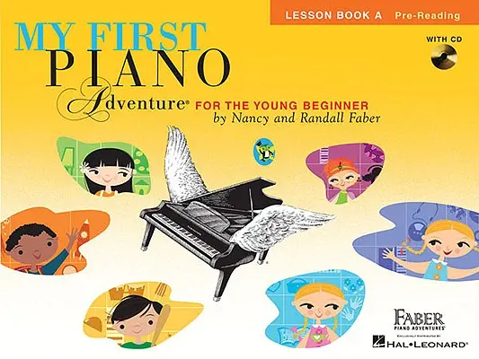 Moje prvé klavírne dobrodružstvo: [S CD (Audio)] - My First Piano Adventure: Lesson Book a with Online Audio [With CD (Audio)]
