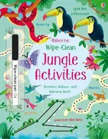 Stieracie aktivity v džungli - Wipe-Clean Jungle Activities