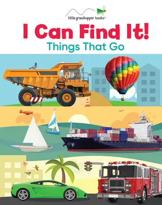Dokážem to nájsť! Zoom Vroom Boom (veľká polstrovaná kniha) - I Can Find It! Zoom Vroom Boom (Large Padded Board Book)