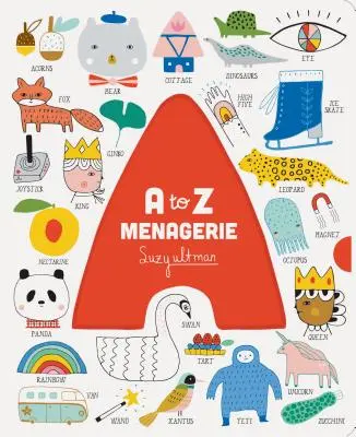 Zverinec od A po Z: (Abc Baby Book, Sensory Alphabet Board Book for Babies and Toddlers, Interactive Book for Babies) - A to Z Menagerie: (Abc Baby Book, Sensory Alphabet Board Book for Babies and Toddlers, Interactive Book for Babies)