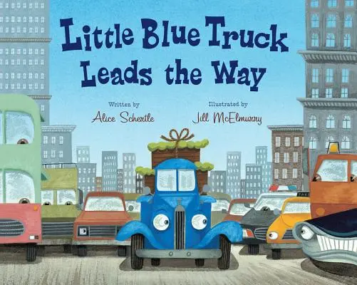 Malý modrý kamión vedie cestu Veľká kniha - Little Blue Truck Leads the Way Big Book