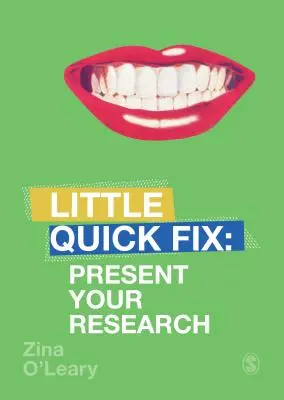 Prezentujte svoj výskum: Malá rýchla oprava - Present Your Research: Little Quick Fix