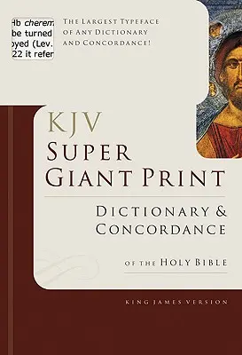 Biblický slovník a konkordancia v super obrovskom formáte - Super Giant Print Bible Dictionary and Concordance
