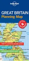 Lonely Planet Veľká Británia Plánovacia mapa 1 - Lonely Planet Great Britain Planning Map 1