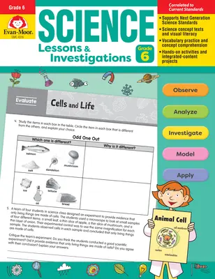 Prírodovedné lekcie a skúmania, 6. ročník - Science Lessons and Investigations, Grade 6