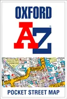 Vrecková mapa ulíc Oxford A-Z - Oxford A-Z Pocket Street Map