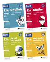 Bond 11+ English, Maths, Verbal Reasoning, Non Verbal Reasoning: Balík: 9-10 rokov: Assessment Papers - 9-10 rokov - Bond 11+ English, Maths, Verbal Reasoning, Non Verbal Reasoning: Assessment Papers - 9-10 Yrs Bundle