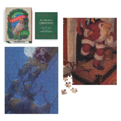 Minipuzzle Noc pred Vianocami - The Night Before Christmas Mini Puzzles