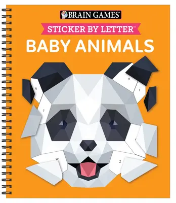 Hry na mozog - Nálepka podľa písmena: Zvieracie mláďatká - hry s pexesom - Brain Games - Sticker by Letter: Baby Animals